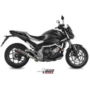 MIVV SPORTLINE Silencer Honda NC 750 S/X 2014-2020 (Euro 4) Carbon End Cap