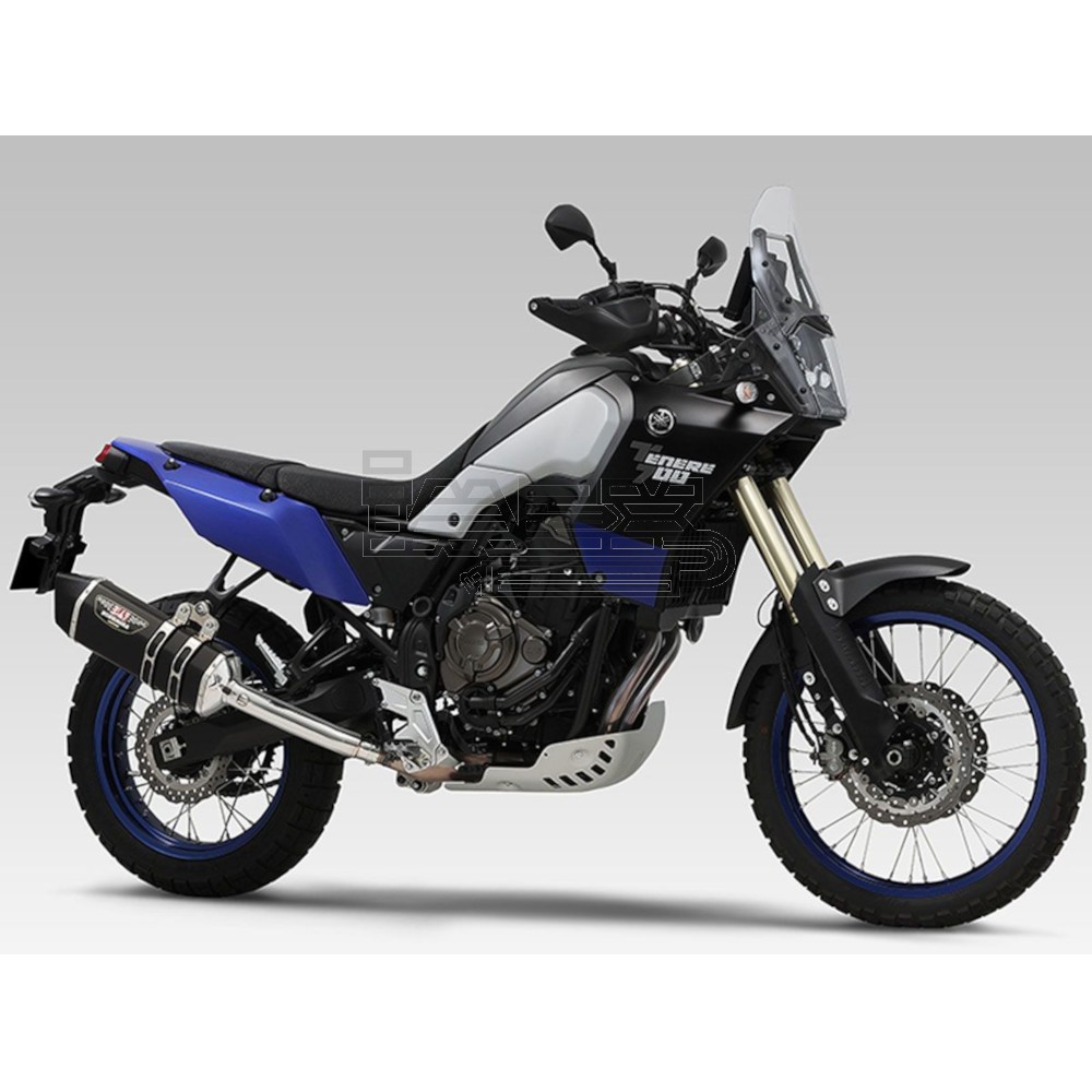 Silencieux YOSHIMURA HEPTA FORCE Yamaha 700 Ténéré 2019-... Coupelle Carbone