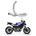 Half downpipe for Suzuki 650 Gladius 2009-2016