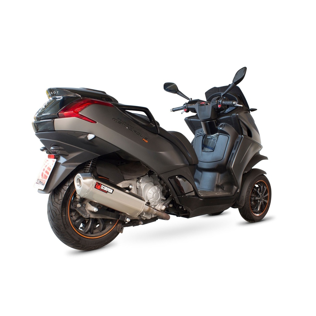 Scorpion Serket Full Exhaust System Slip-on Metropolis 400 2013-2016