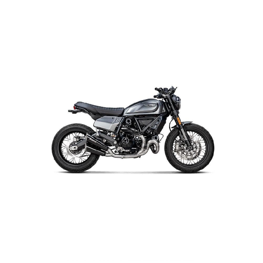 Collecteur Evolution Akrapovic pour Ducati Monster 800 Scrambler 2021-2022