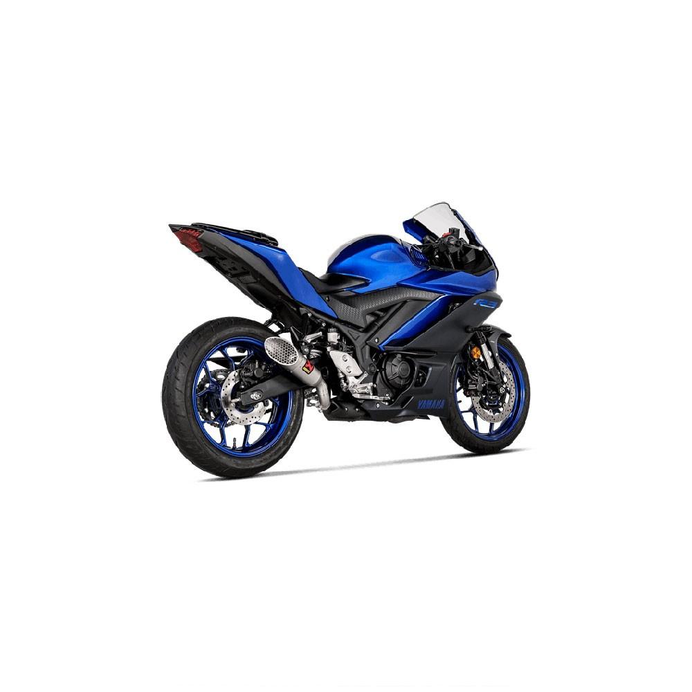 Silencieux Akrapovic Slip-On Line NH adapt. Yamaha MT-03 / R3 2022-?
