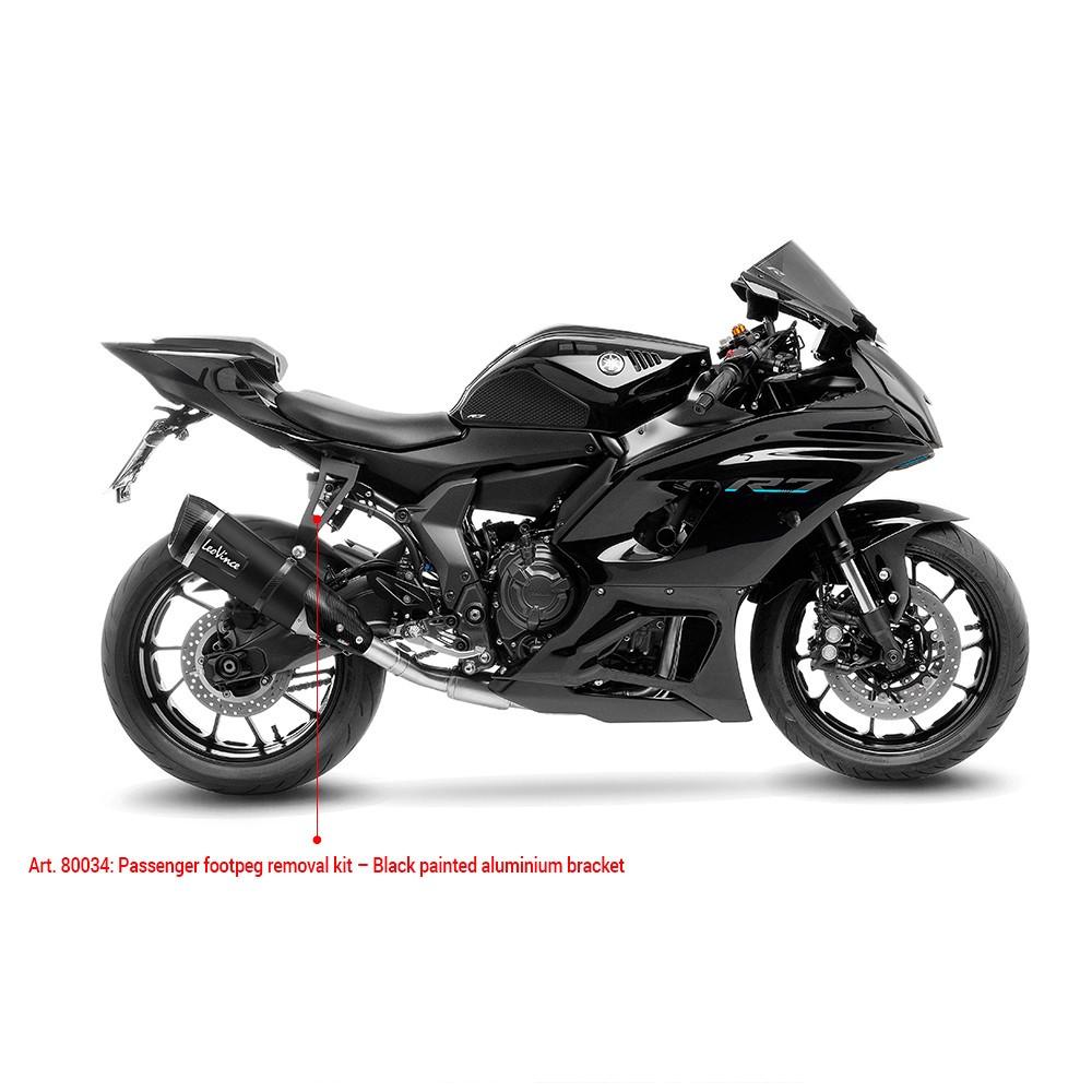 Rear Footpeg Removal Kit LEOVINCE Yamaha 700 R7 2022-...