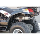 Full Exhaust System Marving Quad ATV Line Round Silencer Ø 100 mm for Sym Quad Lander 250 2006-2010