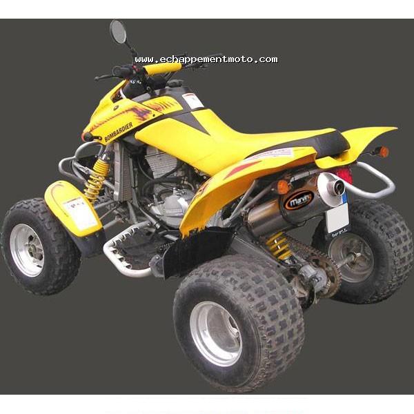 Silencieux Marving Quad Atv Line (big ovale) pour Can-Am DS 650 2002-2004