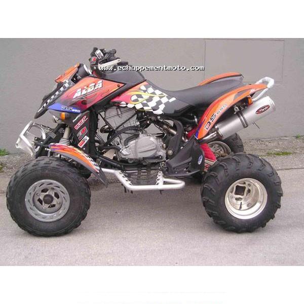 Marving Quad Atv Line (small oval) Silencer for Can-Am DS 650 2005-2007