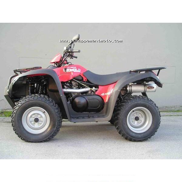 Marving Quad Atv Line (small oval) Silencer for Kymco MXU 500 2005-2010