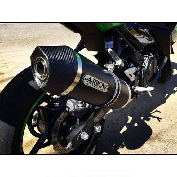 Silencieux ARROW Indy Race pour Kawasaki Ninja 400 et Z 400 2023-2024