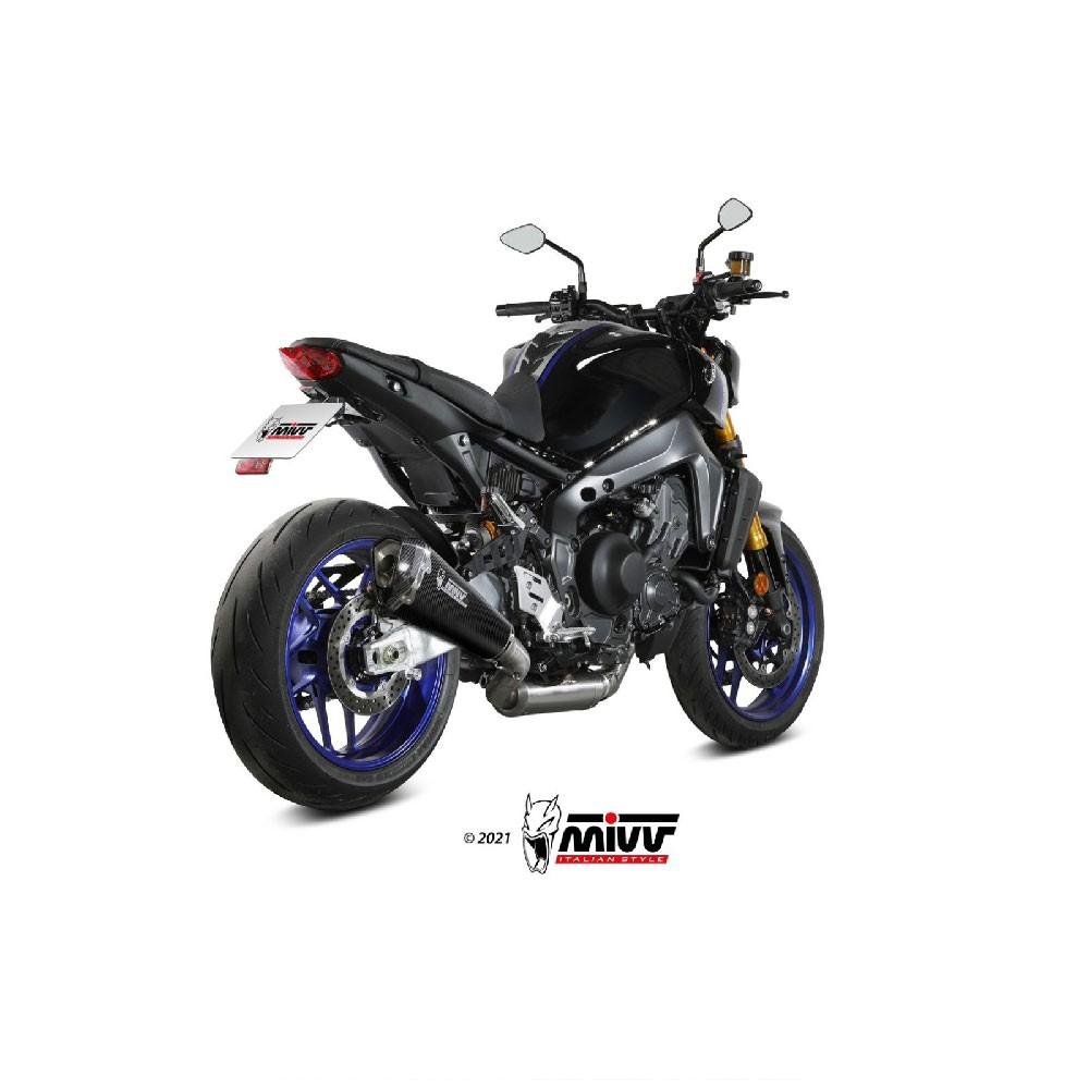 Ligne Complète MIVV DELTA RACE sortie Latérale Yamaha MT 09 / SP 2021-2023