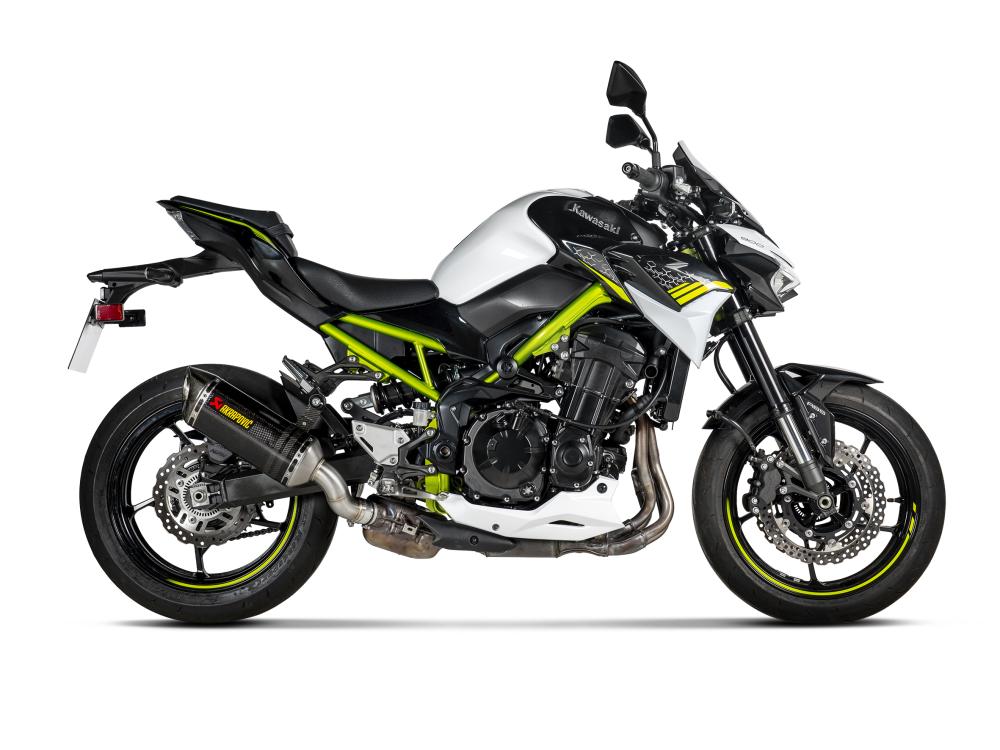 Silencieux Akrapovic Slip-on KAWASAKI Z 900 (2017-2026) / Z 900 E (2017-2024) (A2)