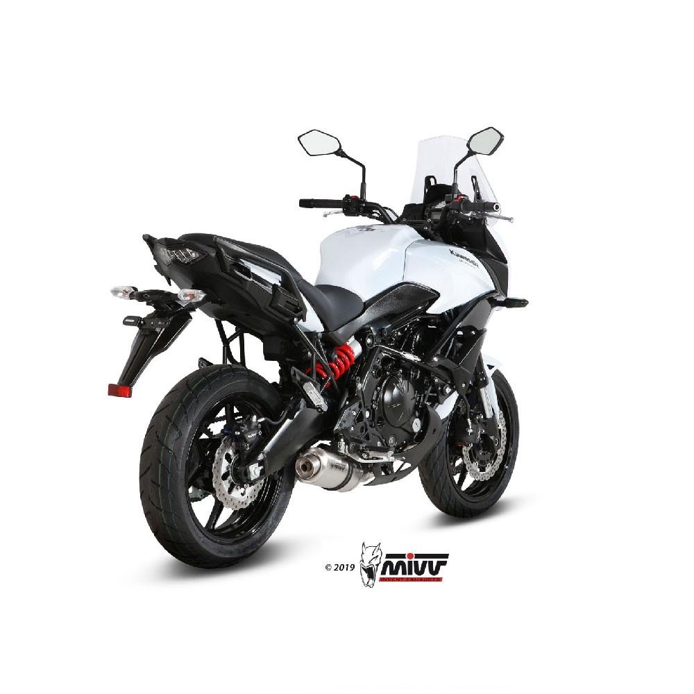 MIVV Classic Oval Full Exhaust System Kawasaki 650 VERSYS 2015-2020