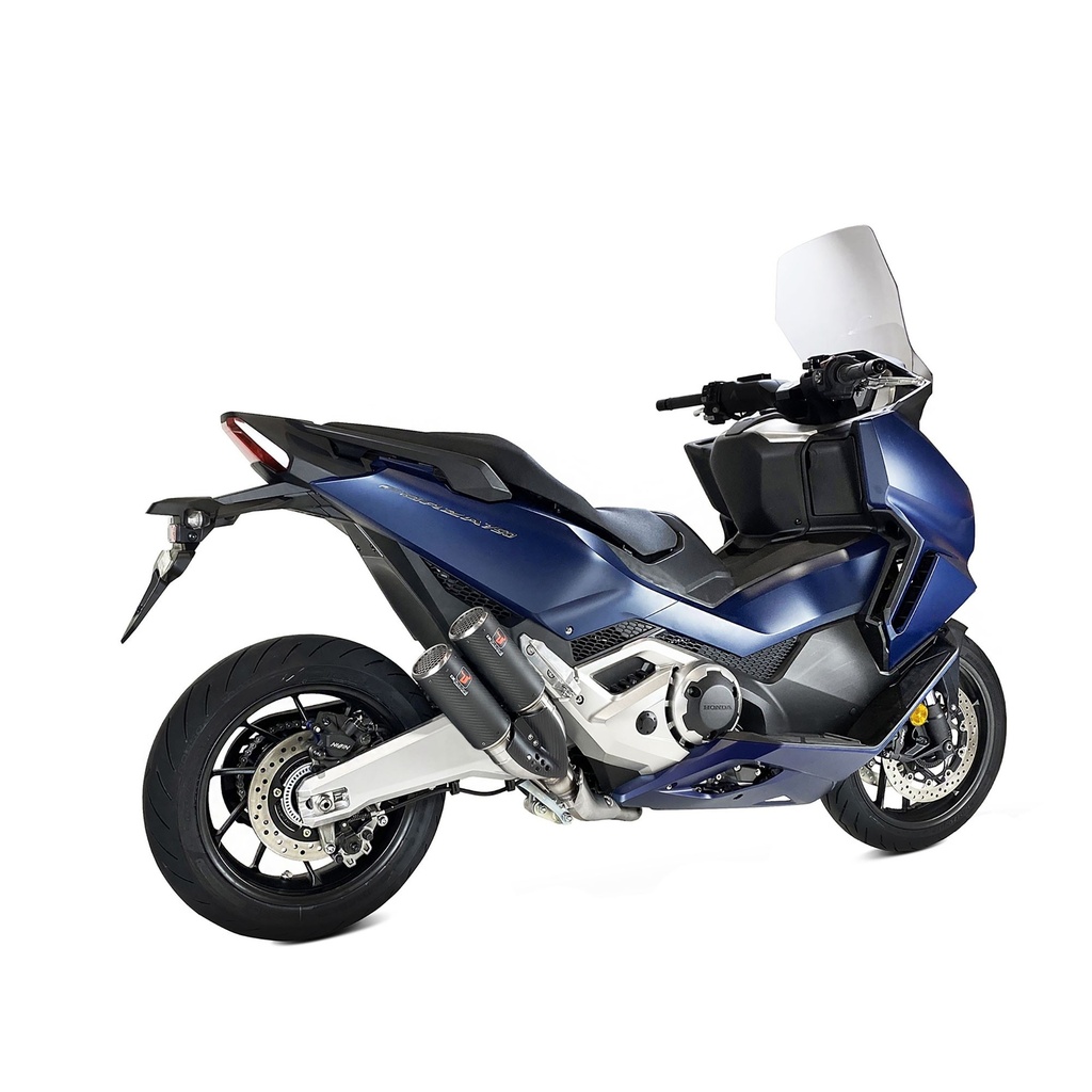 Silencieux IXRACE DCX2 Adapt. HONDA Forza 750 2021-2024 et X-ADV 750 2017-2024
