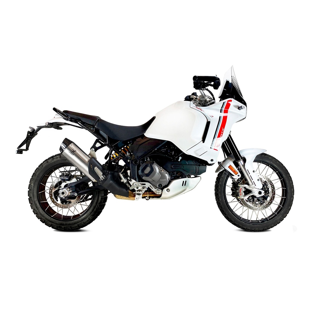 IXRACE Desert Silencer – DUCATI Desert X 950 2022-...