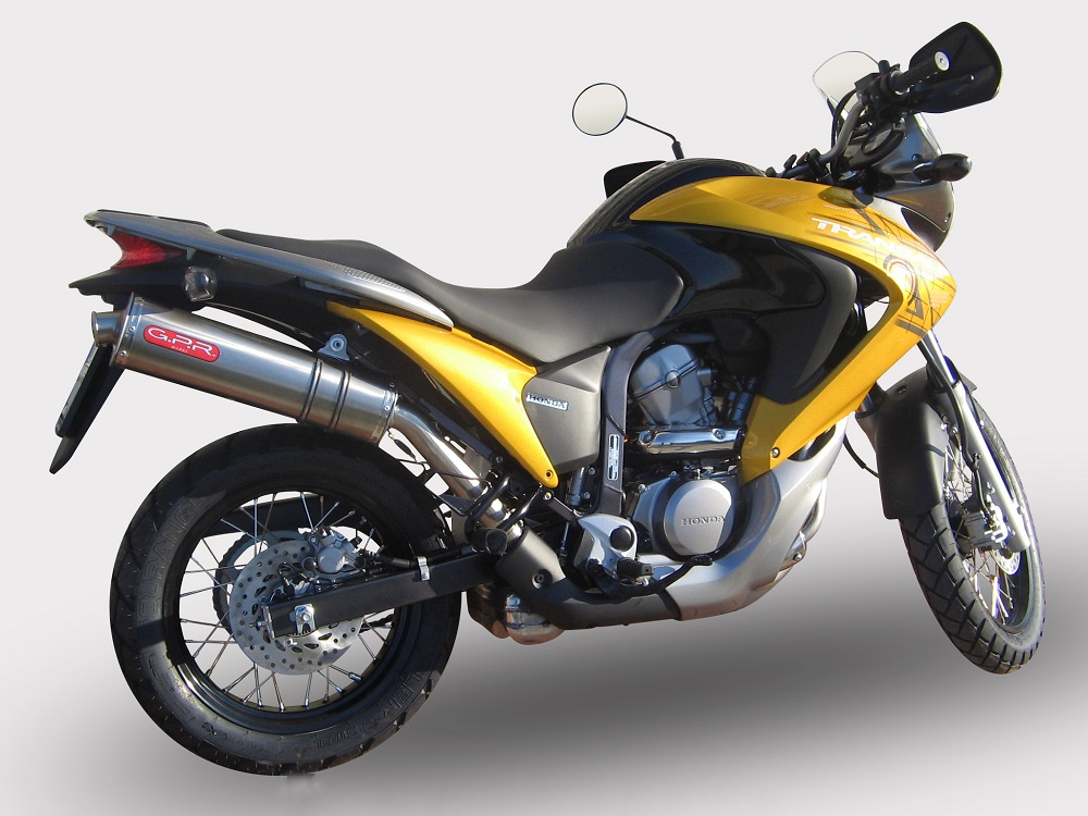 Silencieux GPR Triovale Honda XLV 700 Transalp 2008-2012