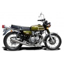 DELKEVIC Megafone Full Exhaust System Honda CB 350 Four 1973-1975