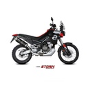 Silencieux Storm Ovale Adapt. APRILIA 660 Tuareg 2022-2024