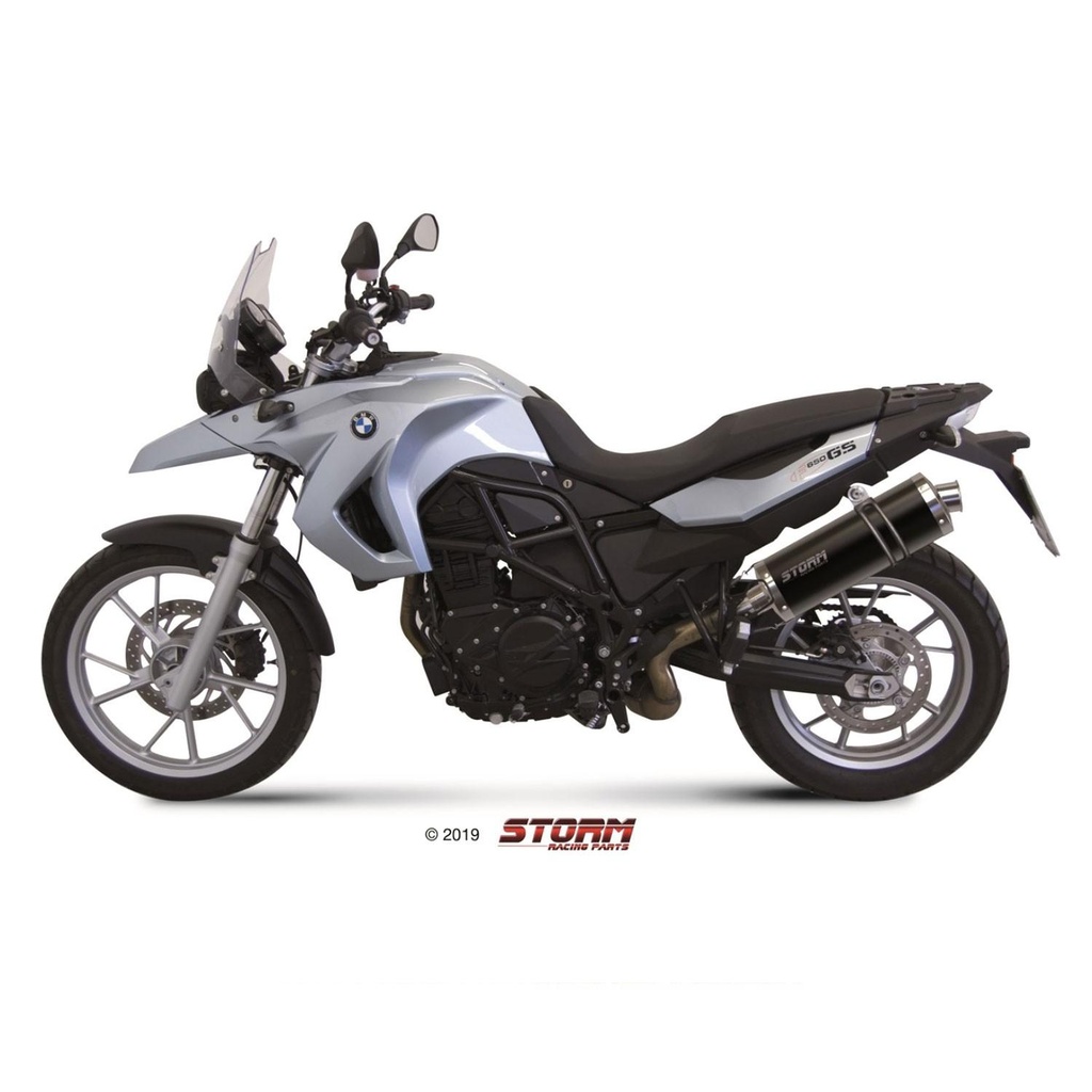 Storm Oval Slip-on BMW F 650 GS/DAKAR 2008-2012 and F 800 GS 2008-2018