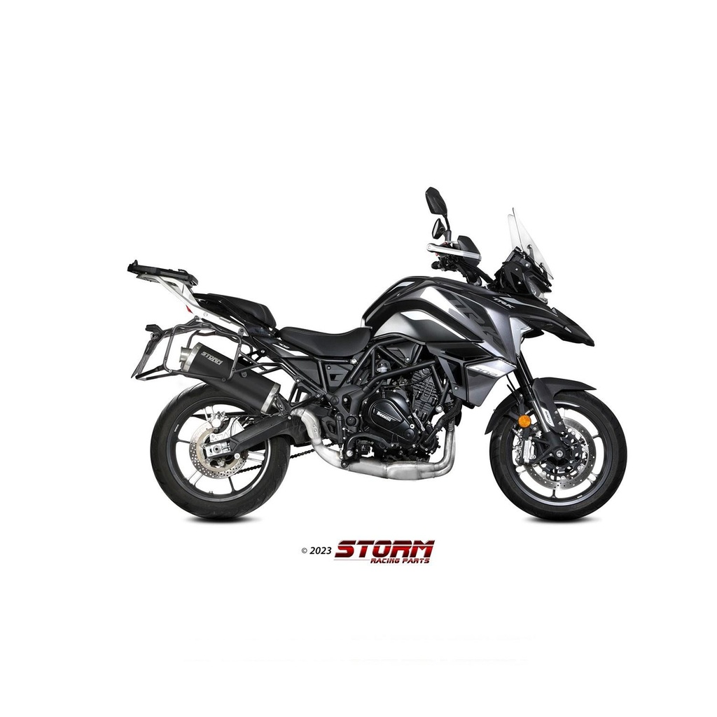 Silencieux Storm Ovale Adapt. BENELLI TRK 702 / X 2023-2024