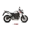 Silencieux Storm GP Adapt. HONDA CB 500 F / X 2013-2015 et CBR 500 R 2013-2015