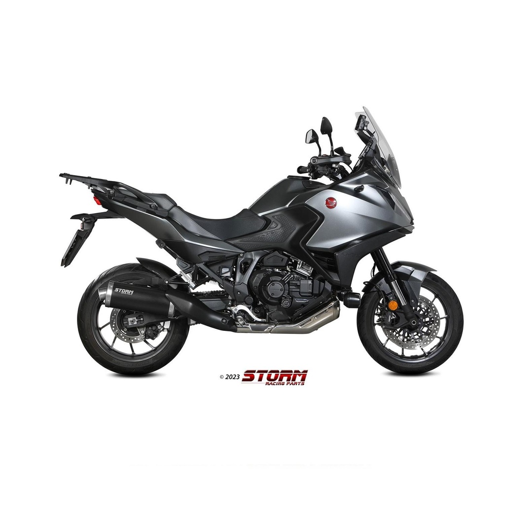 Storm Oval Silencer Adapt. HONDA NT 1100 2022-...
