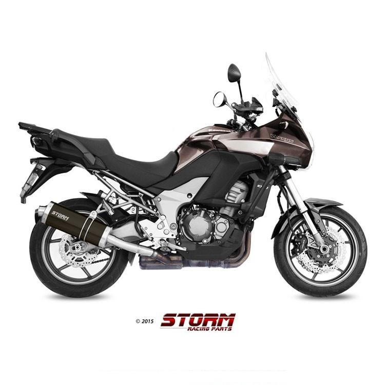 Storm Oval Slip-on KAWASAKI Versys 1000 2012-2014