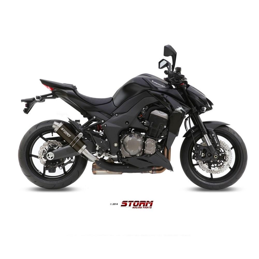 Silencieux Storm GP Adapt. KAWASAKI Z 1000 2014-2020