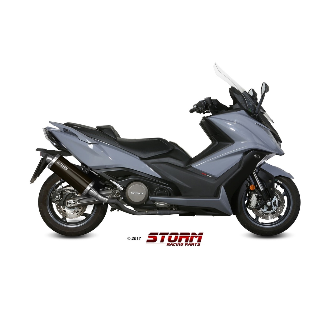 Storm Oval Slip-on KYMCO AK 550 2017-2020