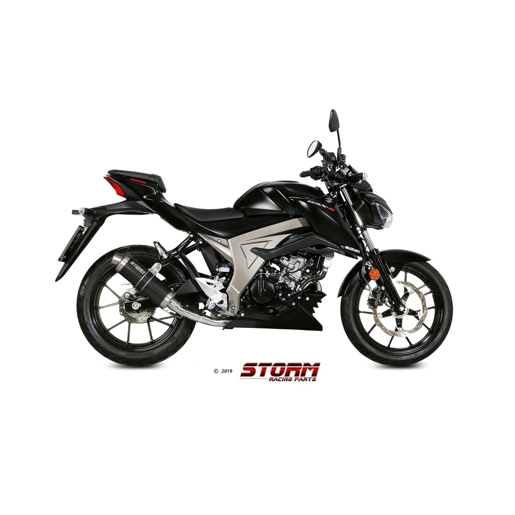 Storm GP Full Exhaust System For SUZUKI GSX-R 125 2017-2020 and GSX-S 125 2017-2020