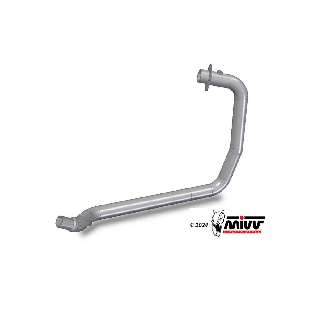 MIVV ROYAL ENFIELD SCRAM 411 2022-2024 Downpipe without catalyst