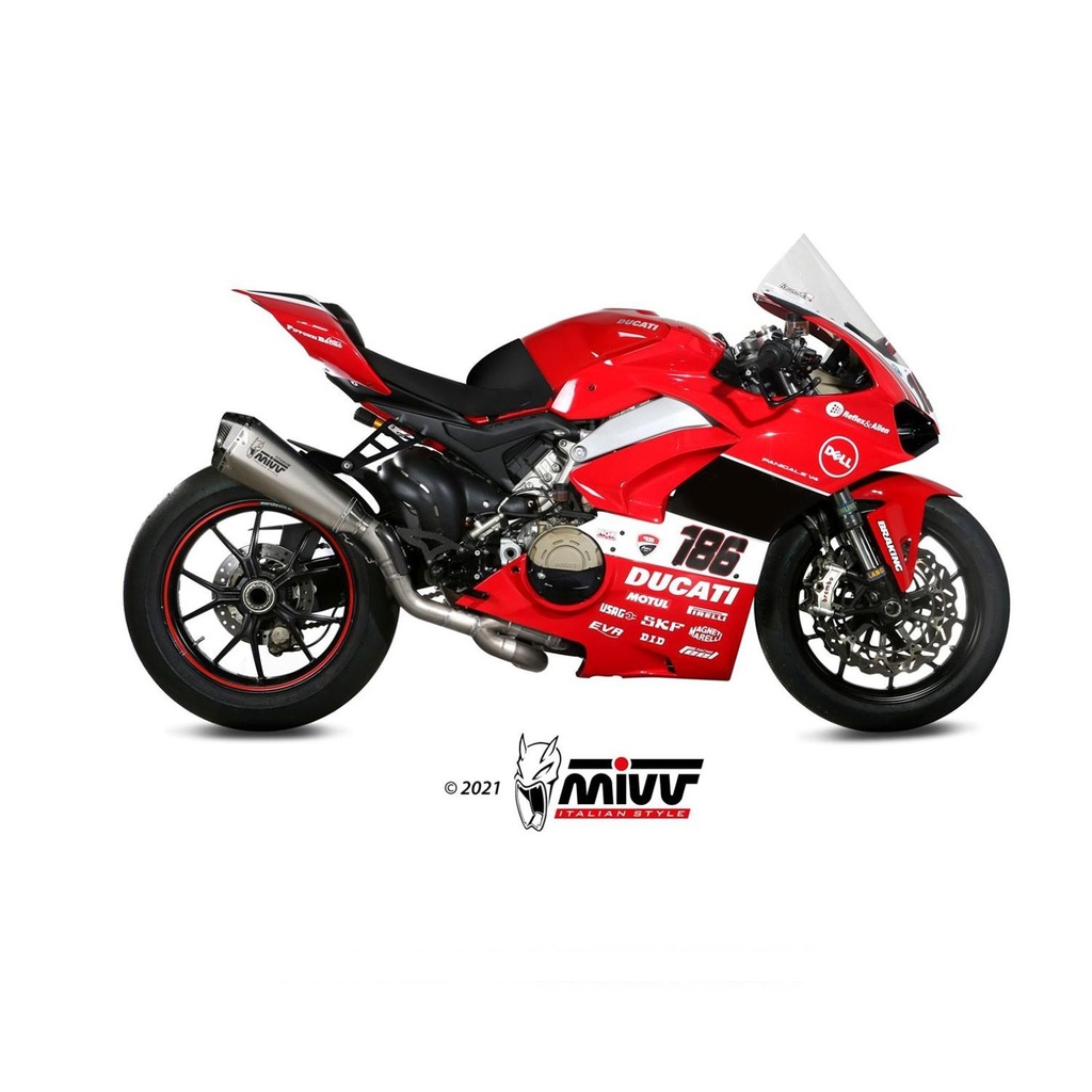 Ligne Complète MIVV DELTA RACE EVO DUCATI PANIGALE 1100 V4 2018-2024