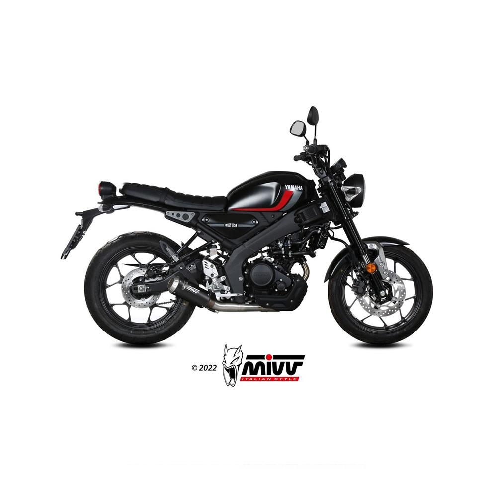 MIVV MK3 Full Exhaust System YAMAHA XSR 125 2021-2024