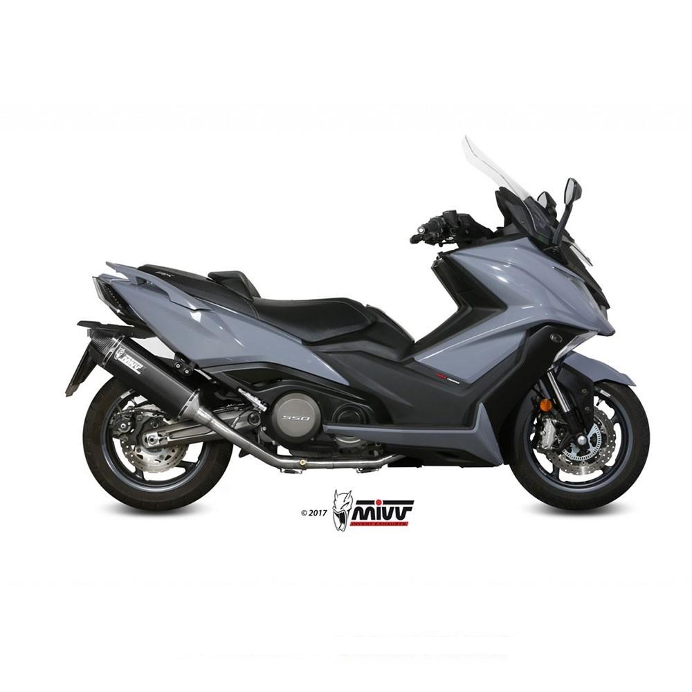 Full Exhaust System MIVV SPEED EDGE KYMCO AK 550 2017-2020