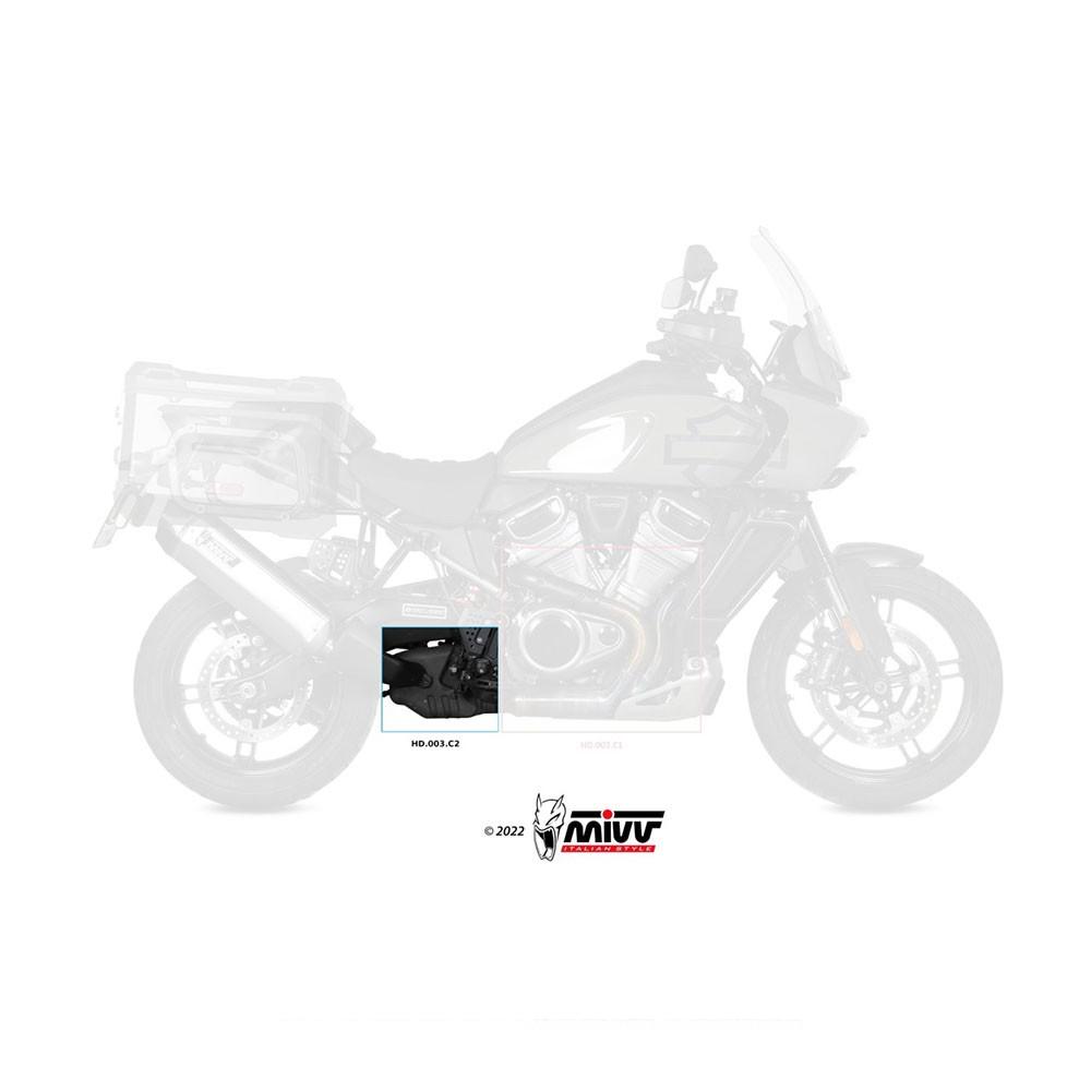 Manchon raccord sans catalyseur MIVV HARLEY DAVIDSON 1250 PAN AMERICA / SPECIAL 2021-2024