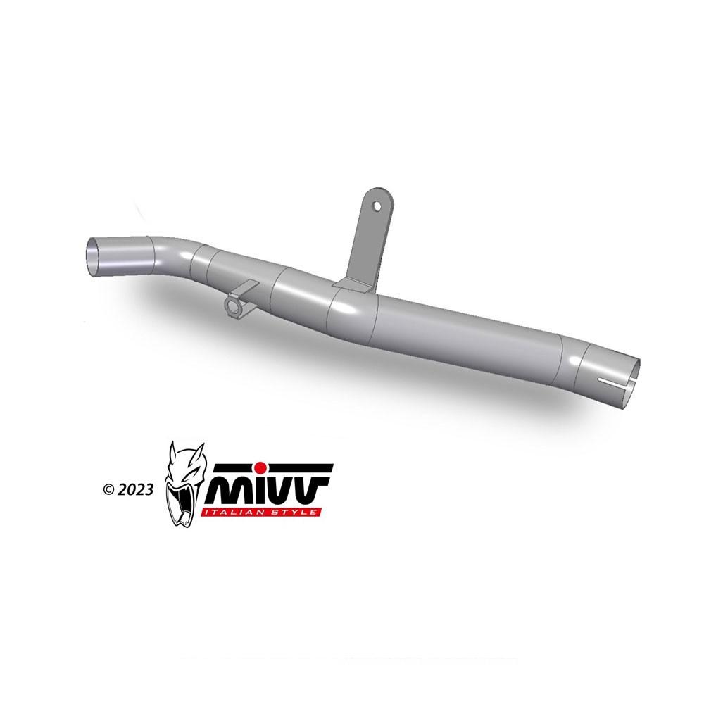 MIVV Link Pipe without Catalyst MORINI X-CAPE 650 2022-2024