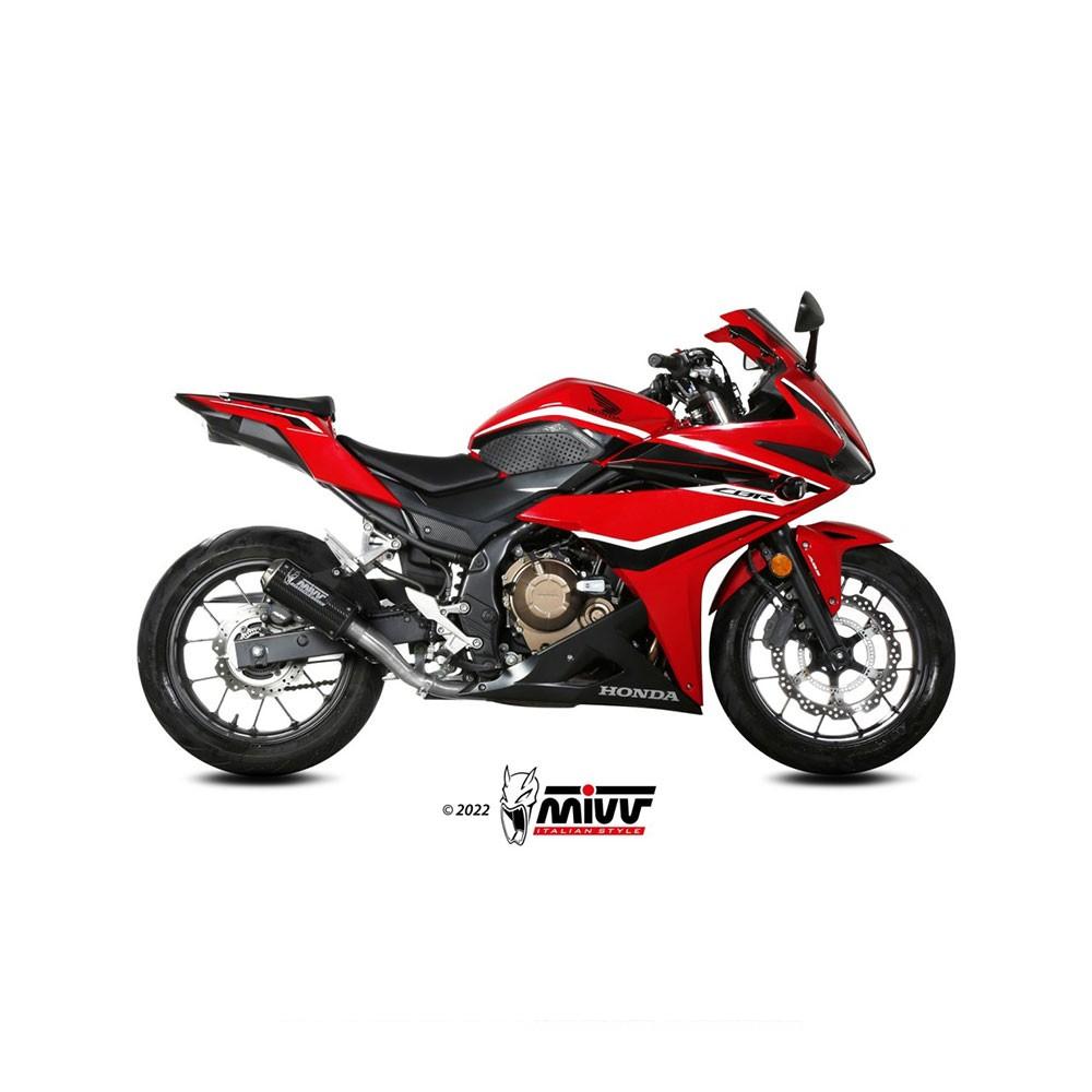 MIVV MK3 Silencer HONDA CBR 500 R 2019-2023