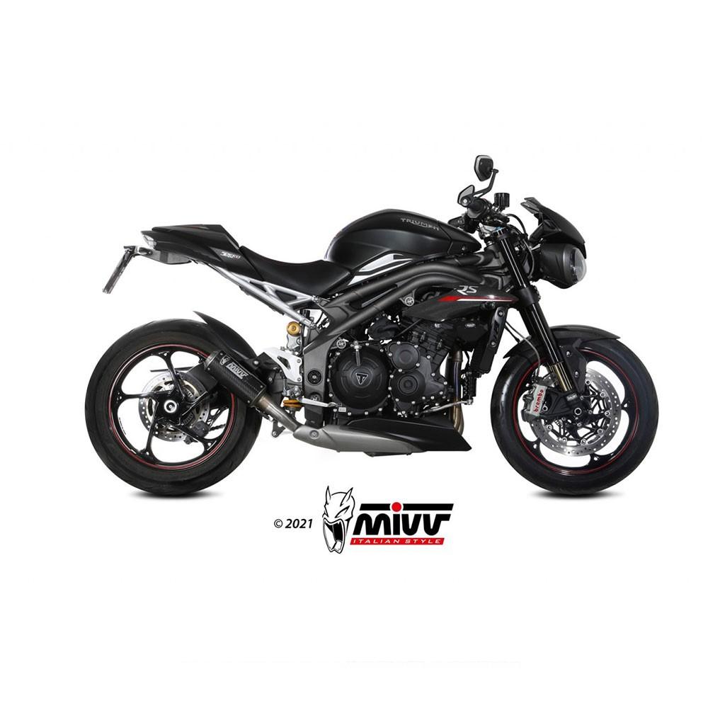 MIVV MK3 Silencer TRIUMPH SPEED TRIPLE 1050 2018-2020