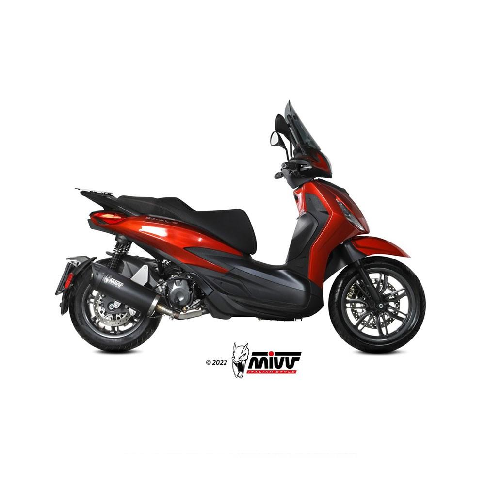 MIVV MOVER Silencer PIAGGIO BEVERLY 400 HPE 2021-2023