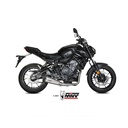 Ligne Complète MIVV DELTA RACE (coupelle carbone) YAMAHA MT07 2021-2024