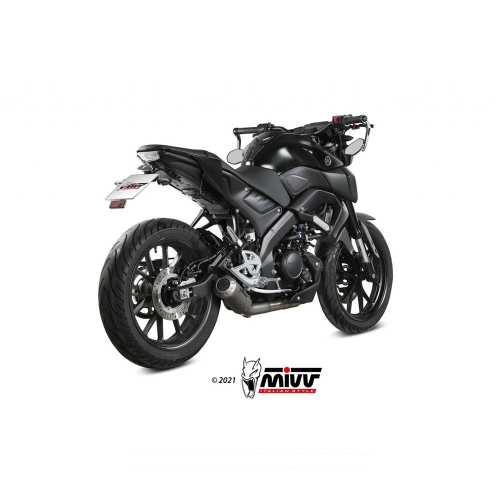 Ligne Complète MIVV MK3 YAMAHA MT 125 2020-2024