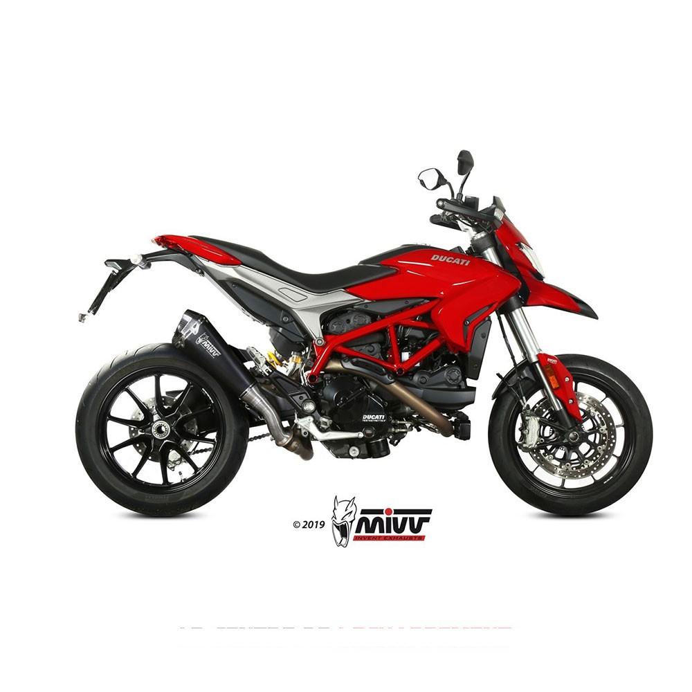MIVV DELTA RACE Silencer (carbon end cap) DUCATI HYPERMOTARD 939 2016-2018