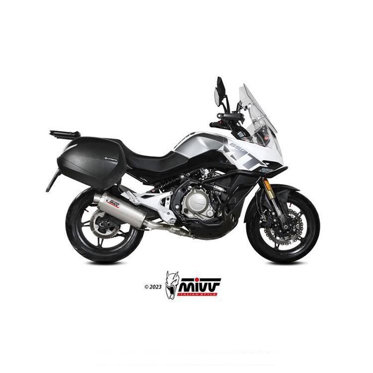 MIVV OVAL Silencer CF Moto MT 650 2021-...
