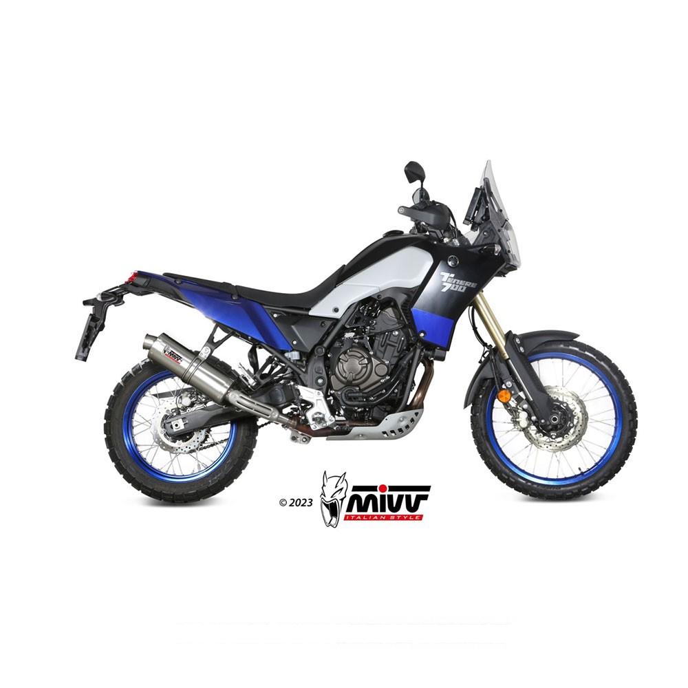 MIVV OVAL Silencer YAMAHA Ténéré 700 2019-...