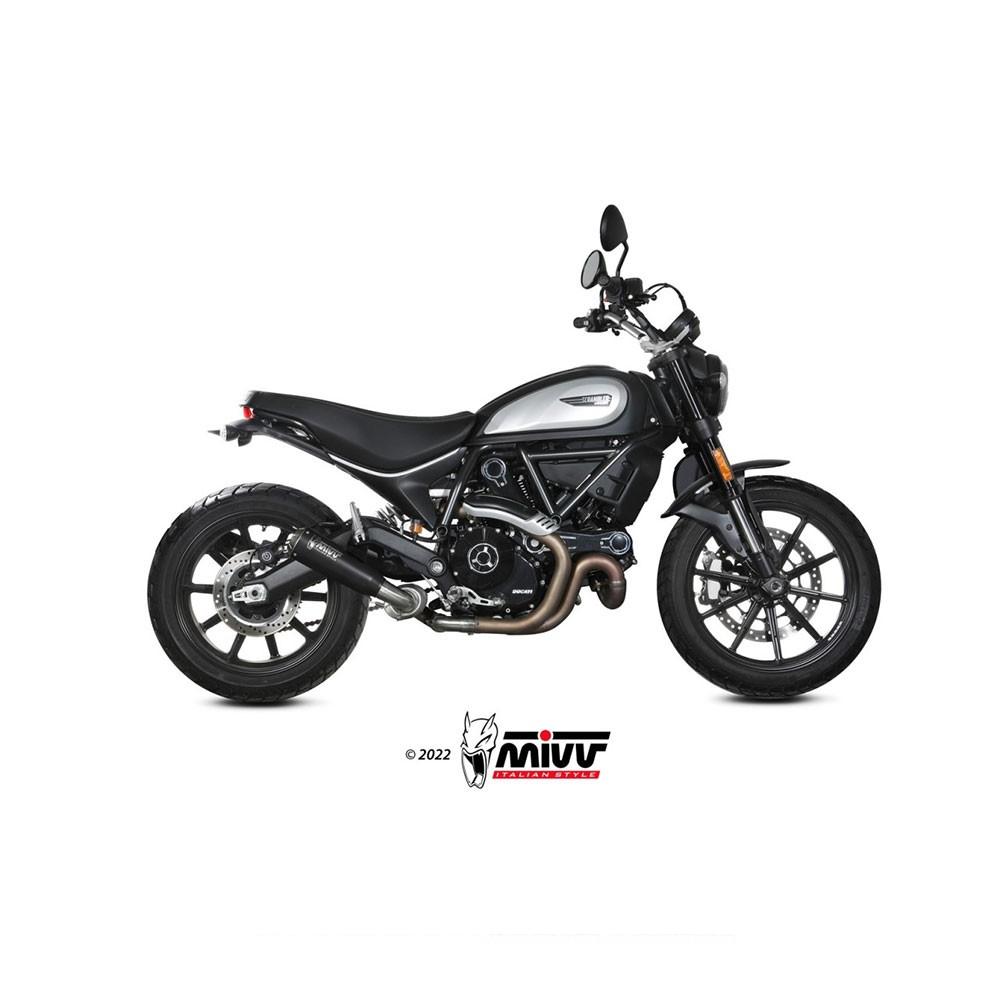 MIVV X-M1 Silencer DUCATI 800 Scrambler (all models except Desert Sled) 2021-2022
