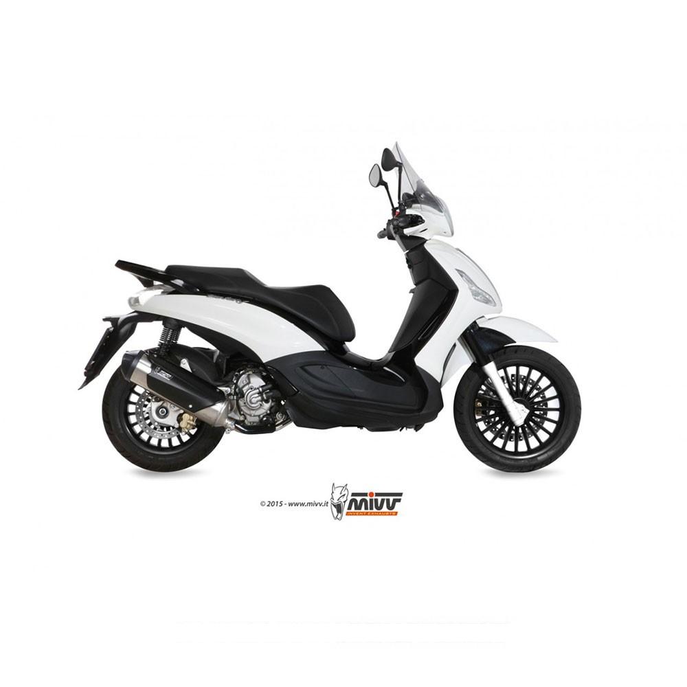 Full Exhaust System MIVV URBAN PIAGGIO BEVERLY 125 2009-2016