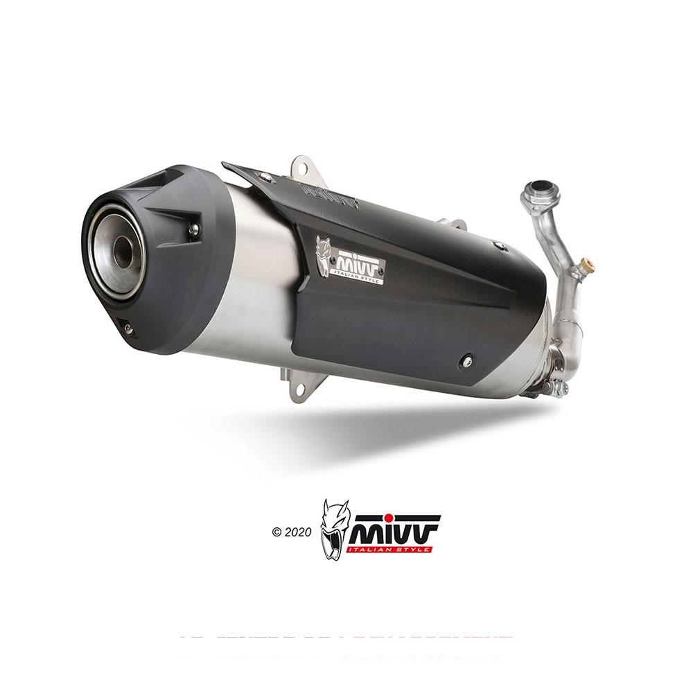 MIVV URBAN Full Exhaust System YAMAHA MAJESTY 400 2004-2006