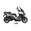 MIVV SPORTLINE Silencer (carbon end cap) oval KYMCO XCITING 400 2013-2020