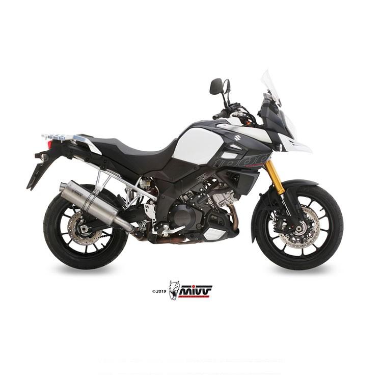 Silencieux MIVV OVAL SUZUKI DL 1000 V-STROM 2014-2019