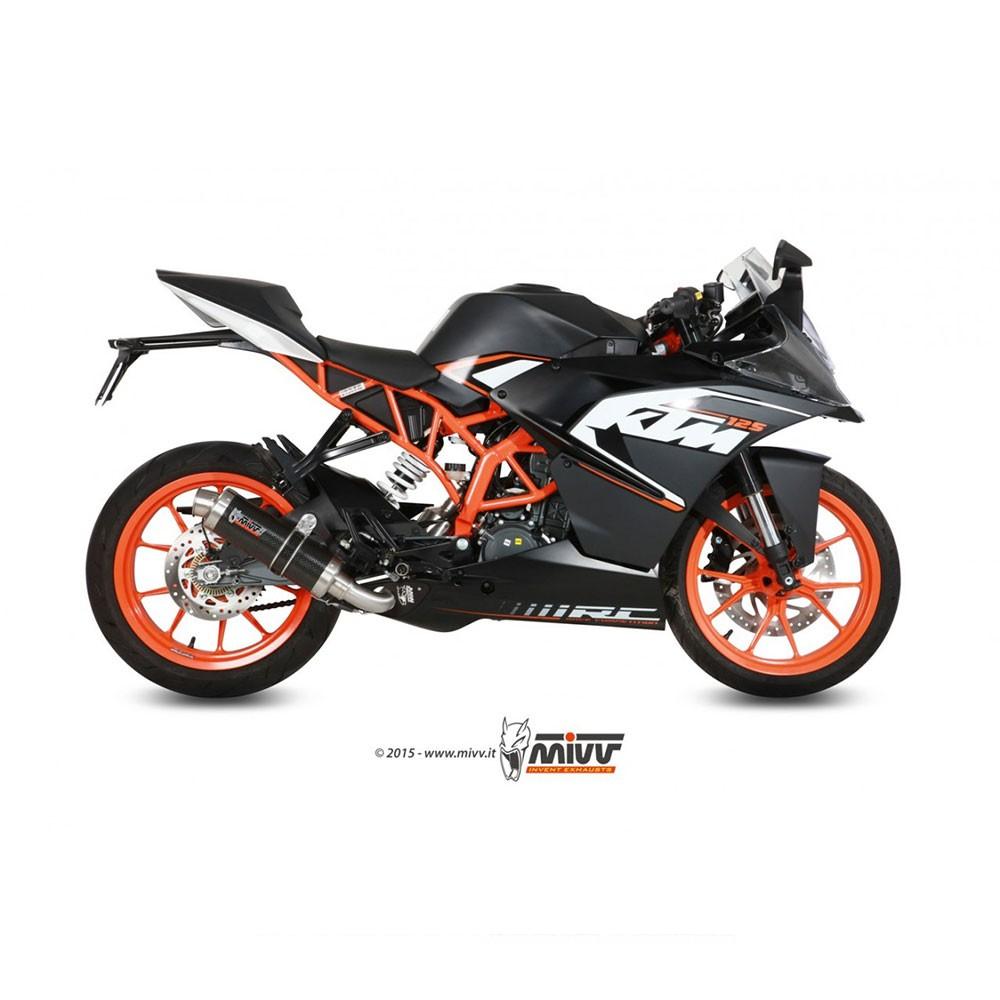MIVV GP Half Exhaust System KTM RC 125 2015-2016