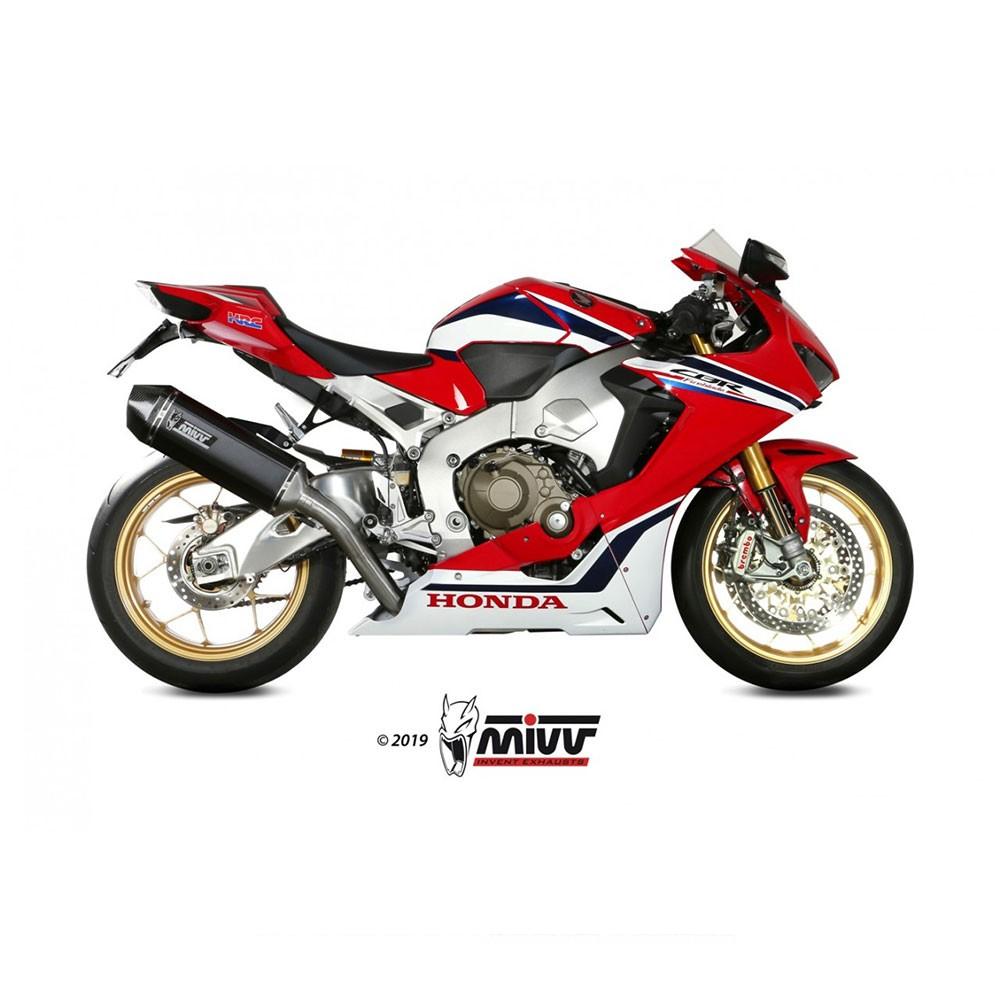 Silencieux MIVV SPEED EDGE (coupelle carbone) HONDA CBR 1000 RR FIREBLADE 2017-2019