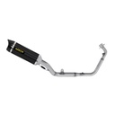 ARROW THUNDER Full Exhaust System (carbon end cap) Honda CB 125 R 2025-...